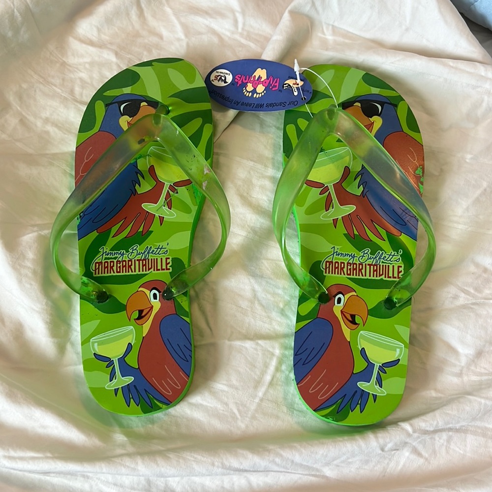Jimmy Buffett’s Margaritaville Flip-Prints Flip Flops XL
